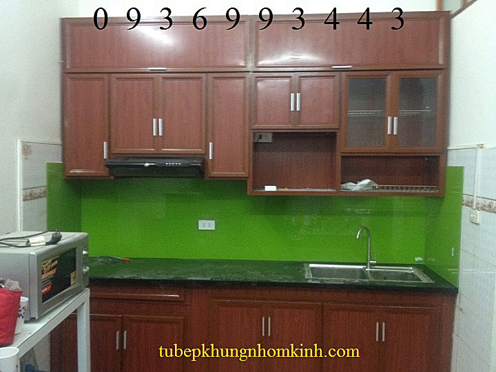 tủ bếp giả vân gỗ tủ bếp giả vân gỗ