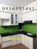 mẫu thi công tủ bếp nhôm cánh Acrylic - anh 1 mẫu thi công tủ bếp nhôm cánh Acrylic - anh 1