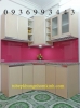 mẫu thiết kế tủ bếp nhôm cánh laminate chữ V đẹp - anh 1 mẫu thiết kế tủ bếp nhôm cánh laminate chữ V đẹp - anh 1