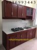 Tủ bếp nhôm giả gỗ - anh 1 Tủ bếp nhôm giả gỗ - anh 1