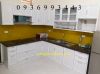 tủ bếp nhôm sơn tĩnh điện chữ L - anh 1 tủ bếp nhôm sơn tĩnh điện chữ L - anh 1