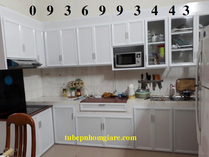 tủ bếp nhôm sơn tĩnh điện tủ bếp nhôm sơn tĩnh điện