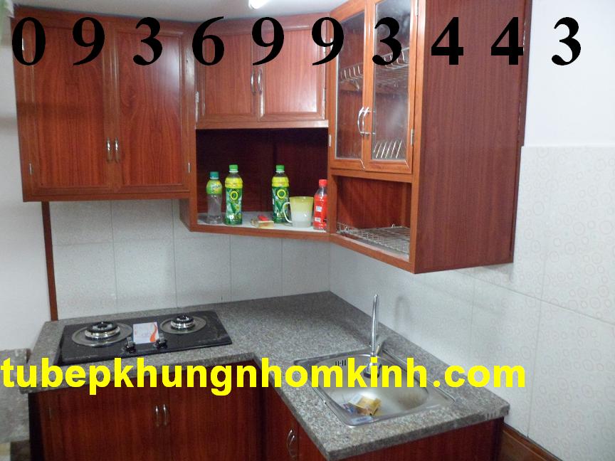 tủ bếp nhôm tủ bếp nhôm