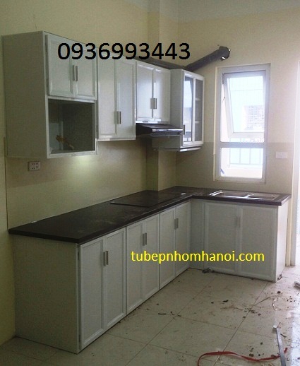 tủ bếp nhôm kính tủ bếp nhôm kính