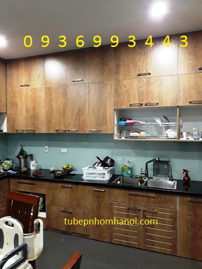 tủ bếp nhôm cánh Laminate tủ bếp nhôm cánh Laminate
