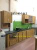 thiết kế tủ bếp nhôm vân gỗ màu nhạt - anh 1 thiết kế tủ bếp nhôm vân gỗ màu nhạt - anh 1
