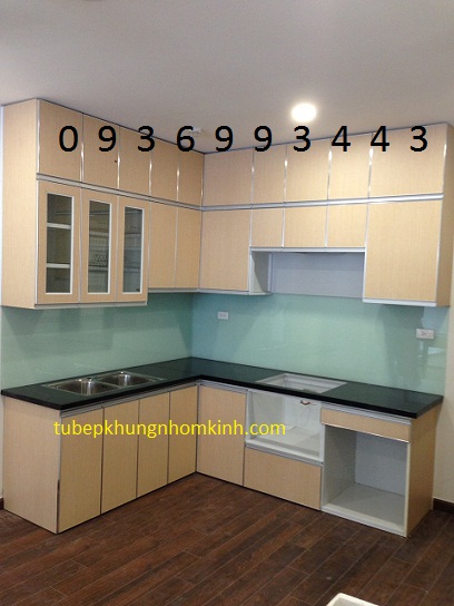 thi công tủ bếp Laminate thi công tủ bếp Laminate