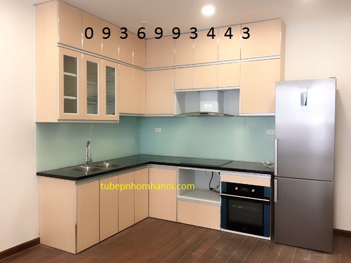 tủ bếp Laminate chữ L tủ bếp Laminate chữ L
