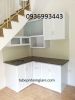 mẫu tủ bếp nhôm sơn tĩnh điện - anh 1 mẫu tủ bếp nhôm sơn tĩnh điện - anh 1