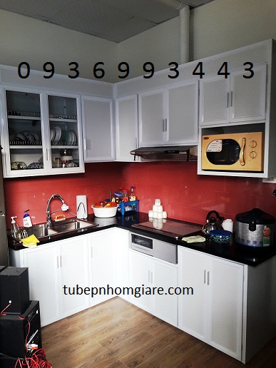 tủ bếp nhôm sơn tĩnh điện tủ bếp nhôm sơn tĩnh điện