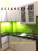 mẫu tủ bếp nhôm cánh Laminate - anh 1 mẫu tủ bếp nhôm cánh Laminate - anh 1