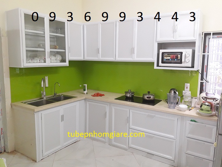 tủ bếp nhôm sơn tĩnh điện tủ bếp nhôm sơn tĩnh điện