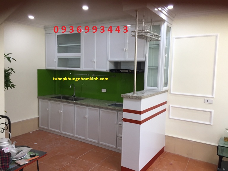 Tủ bếp nhôm cao cấp Tủ bếp nhôm cao cấp
