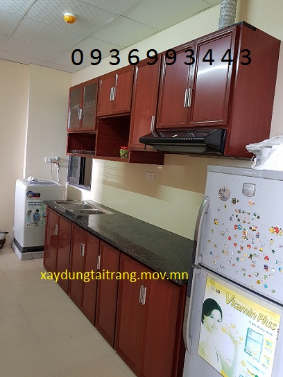 mẫu tủ bếp nhôm vân gỗ mẫu tủ bếp nhôm vân gỗ