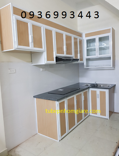 tủ bếp nhôm kính tủ bếp nhôm kính