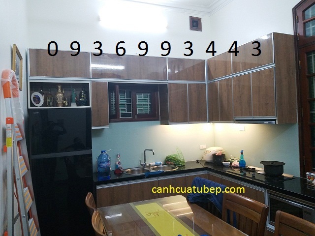 thi công tủ bếp Laminate thi công tủ bếp Laminate