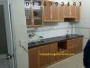 tủ bếp nhôm vân gỗ màu nhạt - anh 1 tủ bếp nhôm vân gỗ màu nhạt - anh 1