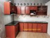 thi công tủ bếp nhôm vân gỗ - anh 1 thi công tủ bếp nhôm vân gỗ - anh 1