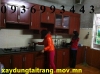tủ bếp nhôm vân gỗ - anh 1 tủ bếp nhôm vân gỗ - anh 1