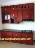 Tủ bếp nhôm vân gỗ - anh 1 Tủ bếp nhôm vân gỗ - anh 1
