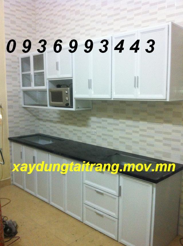 mau tu bep nhom mau tu bep nhom