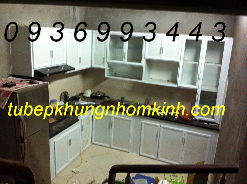 tủ bếp nhôm tủ bếp nhôm
