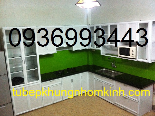 tủ bếp nhôm sơn tĩnh điện tủ bếp nhôm sơn tĩnh điện