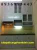 tủ bếp khung nhôm kính - anh 1 tủ bếp khung nhôm kính - anh 1