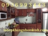tủ bếp nhôm vân gỗ - anh 1 tủ bếp nhôm vân gỗ - anh 1