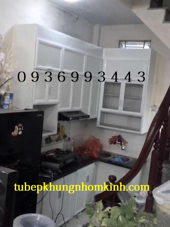 tủ bếp nhôm sơn tĩnh điện tủ bếp nhôm sơn tĩnh điện