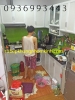 thi công tủ bếp nhôm sơn tĩnh điện - anh 1 thi công tủ bếp nhôm sơn tĩnh điện - anh 1