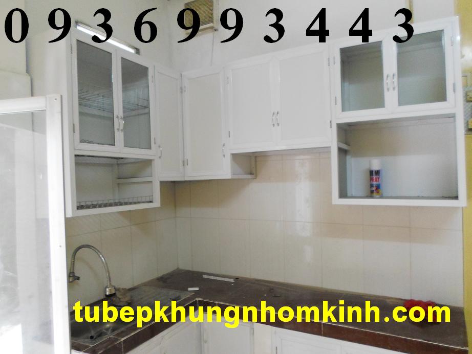 tu bep khung nhom kinh tu bep khung nhom kinh