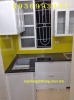 tủ bếp nhôm sơn tĩnh điện chữ L - anh 1 tủ bếp nhôm sơn tĩnh điện chữ L - anh 1