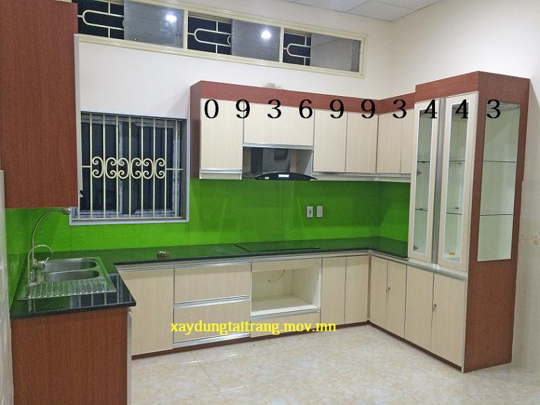 thiết kế tủ bếp thùng gỗ nhựa cánh Laminate đẹp thiết kế tủ bếp thùng gỗ nhựa cánh Laminate đẹp