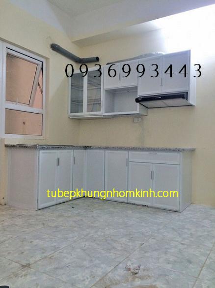 tủ bếp nhôm sơn tĩnh điện tủ bếp nhôm sơn tĩnh điện