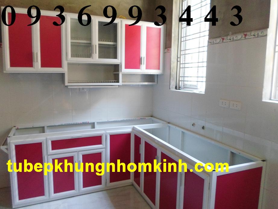 tủ bếp nhôm sơn tĩnh điện tủ bếp nhôm sơn tĩnh điện