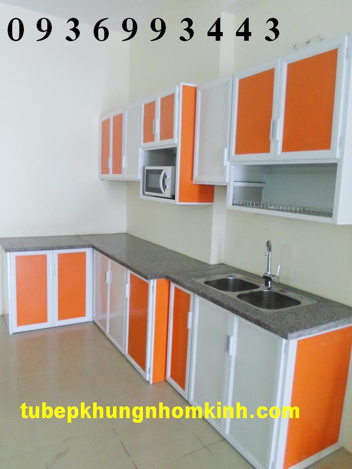 tu bep khung nhom kinh tu bep khung nhom kinh