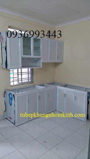tủ bếp nhôm sơn tĩnh điện tủ bếp nhôm sơn tĩnh điện