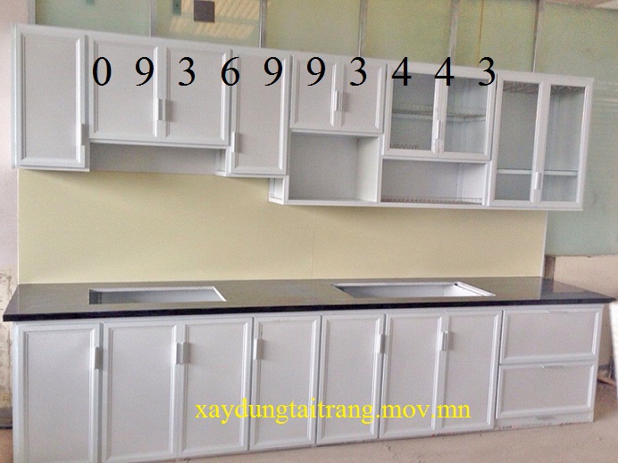 thi công tủ bếp nhôm sơn tĩnh điện đẹp thi công tủ bếp nhôm sơn tĩnh điện đẹp