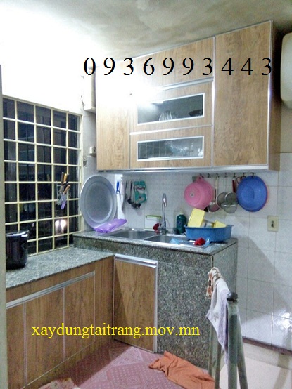 thiết kế tủ bếp nhôm cánh Laminate thiết kế tủ bếp nhôm cánh Laminate