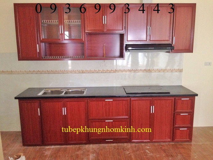 mẫu tủ bếp nhôm mẫu tủ bếp nhôm