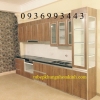 thiết kế tủ bếp thùng gỗ nhựa cánh Laminate đẹp - anh 1 thiết kế tủ bếp thùng gỗ nhựa cánh Laminate đẹp - anh 1