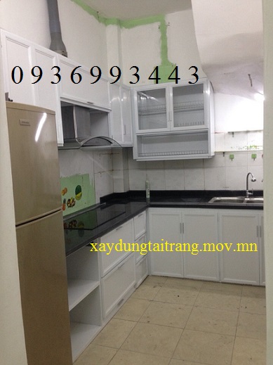 tủ bếp nhôm sơn tĩnh điện tủ bếp nhôm sơn tĩnh điện