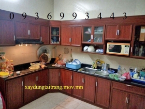 mau tu bep nhom van go chu L