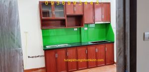 mau thi cong tu bep nhom van go