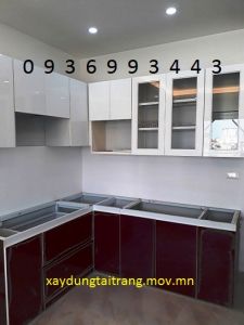 tu bep Acrylic chu L