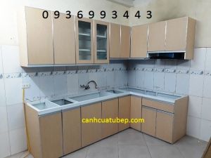 tủ bếp Laminate