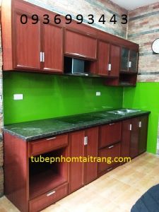 tu bep nhom van go chu I