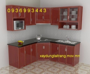 thiet ke thi cong tu bep nhom van go