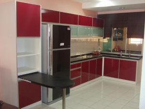 nhôm hệ tủ bếp